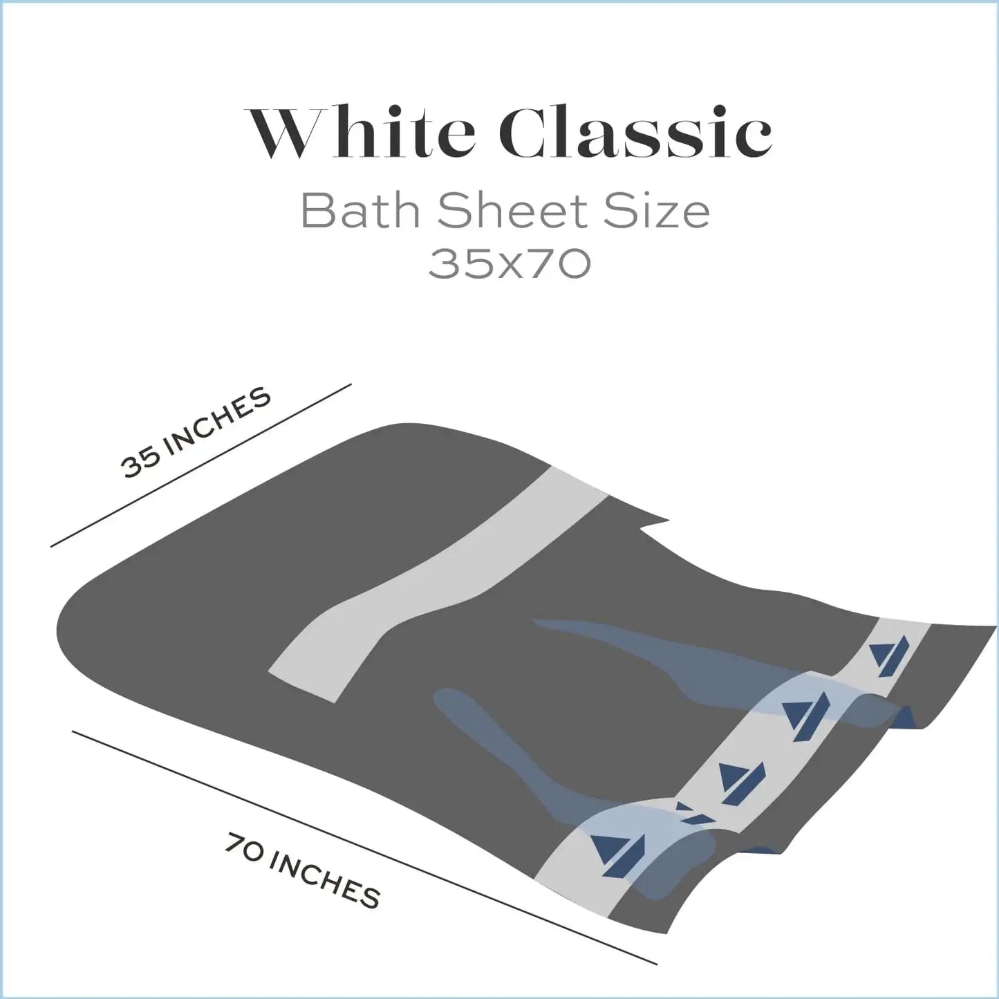 Hotel Collection Luxury Bath Sheets | 35x70 [12 Piece Pack]