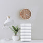 6Pc White Hand Towel Lifestyle
