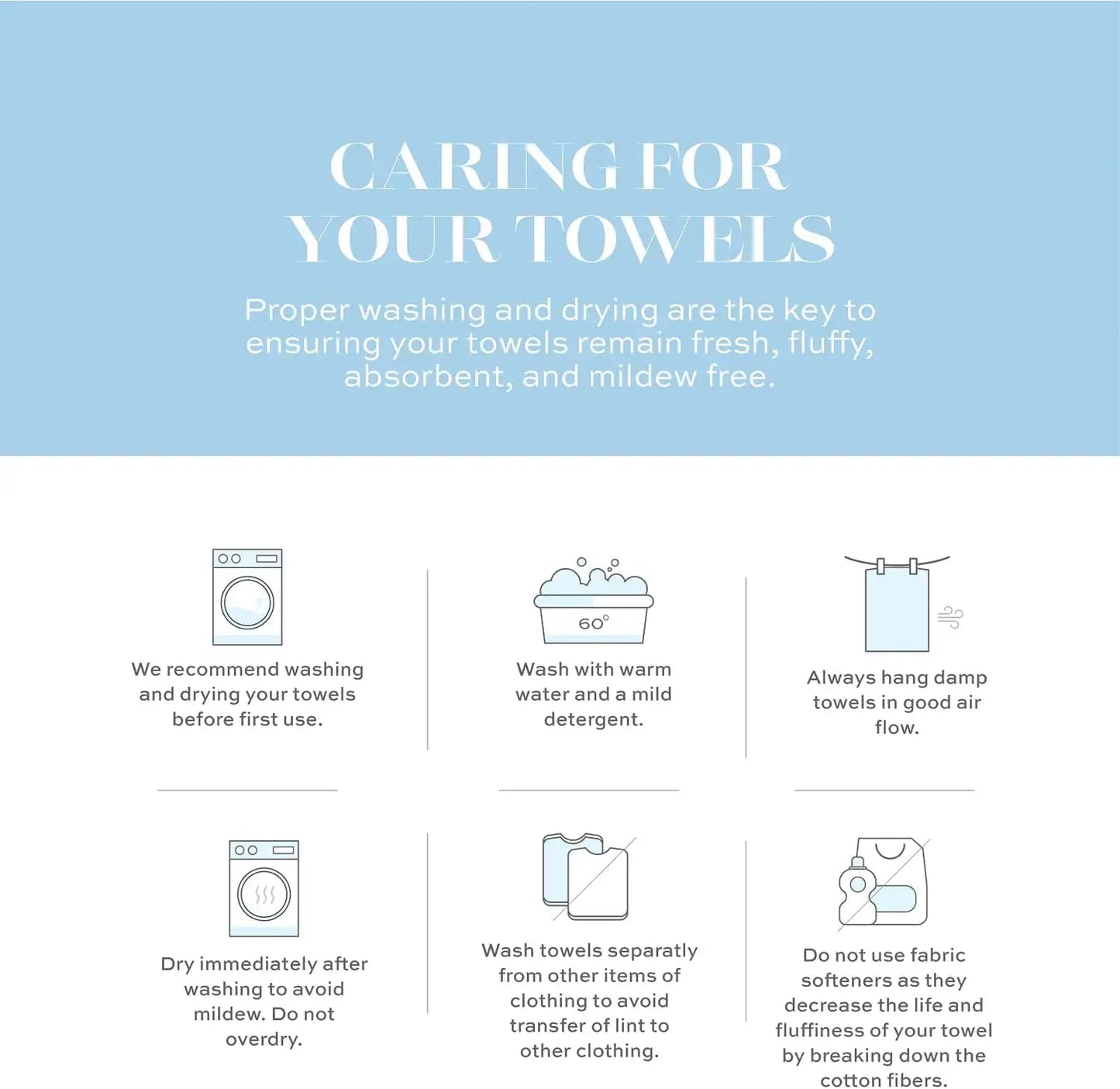 Hotel Collection Luxury Hand Towels | 16x30 [72 Piece Pack]