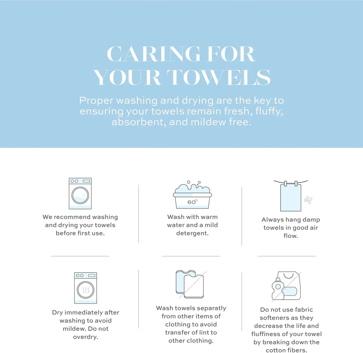 Caring For Your Towels