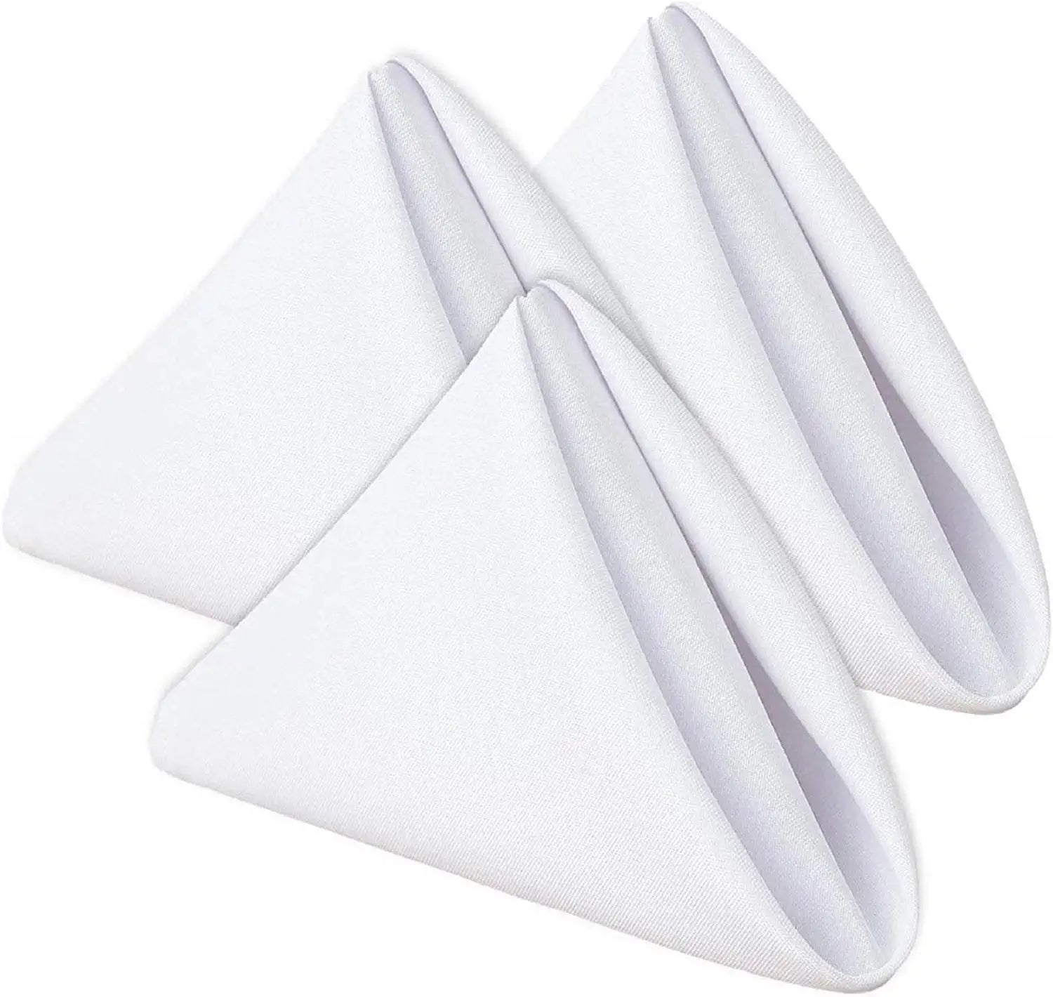 white table napkins