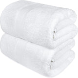 2piece White Bath Towel