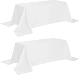 white tablecloths