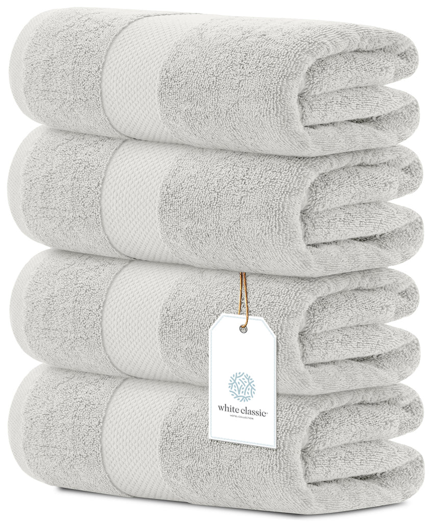 Silver Bath Towels