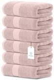pink hand towels