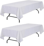white table cloth