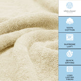 Supreme Loft 8Pc Beige Towel Set