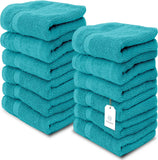 Aqua Washcloths