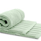 green bath mats