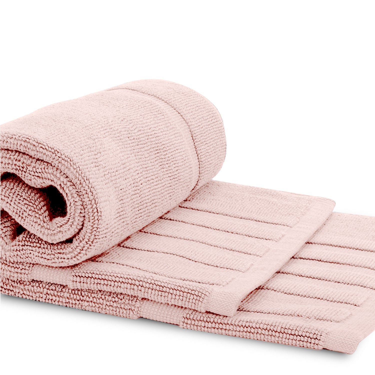 pink bath mats