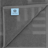 whiteclassic gray bath mat