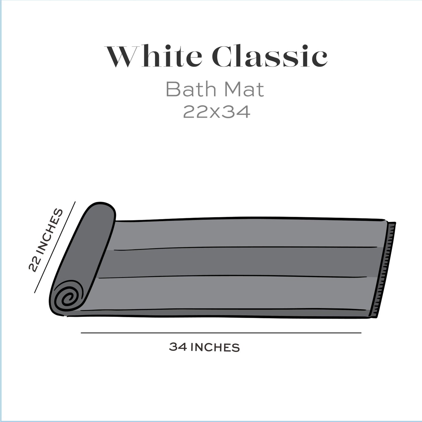 22x34 bath mat