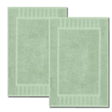 green bath mats