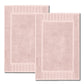 pink bath mats