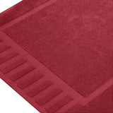 burgundy mats