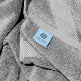 white classic gray bath sheets