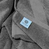 white classic hotel collection gray bath sheets